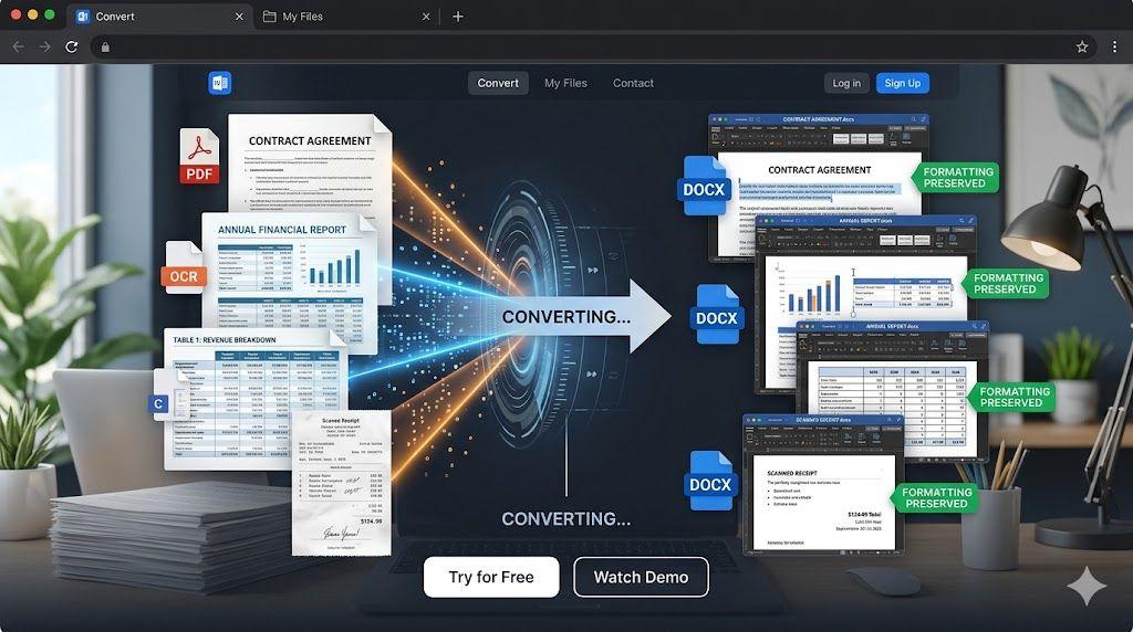 Best Free PDF to Word Converter in 2026: Tested on Real Documents