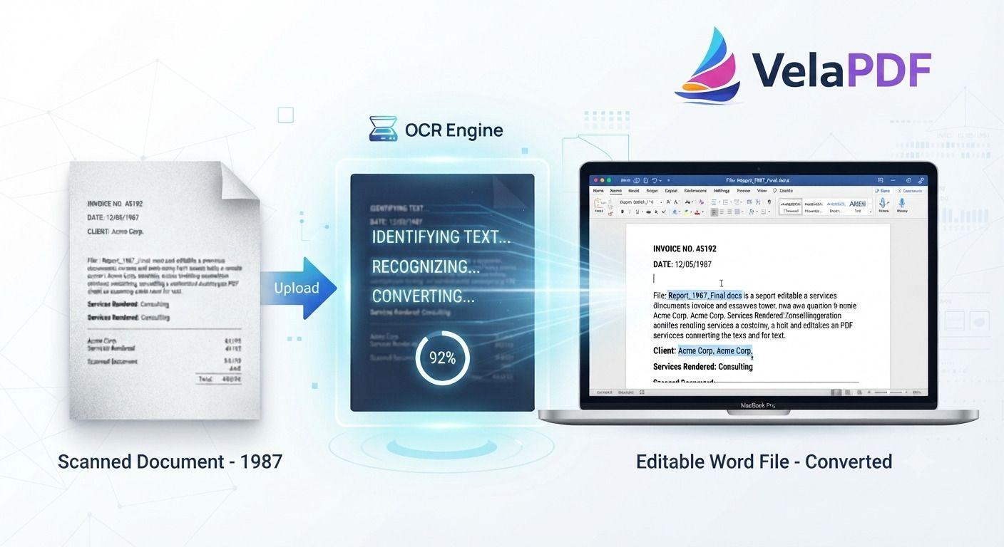 How to Convert Scanned PDF to Word Using OCR (2026 Guide)